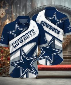 NFL Cowboys Hawaiian Shirt, Football Gift For Adults 1 NFL Cowboys Hawaiian Shirt, Football Gift For Adults