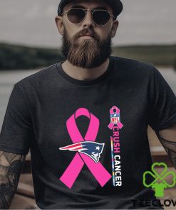 NFL Crush Cancer New England Patriots Shirt 2 NFL Crush Cancer New England Patriots Shirt