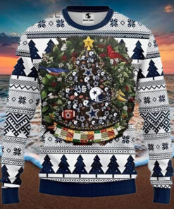 NFL Dallas Cowboys Christmas Tree Ugly Christmas Sweater