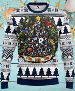 NFL Dallas Cowboys Christmas Tree Ugly Christmas Sweater