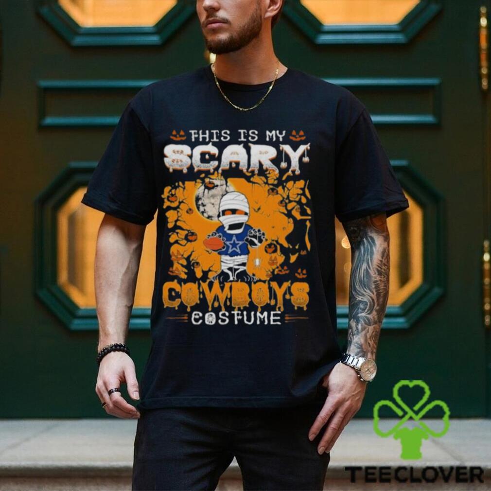 NFL Dallas Cowboys Halloween This Is My Scary Costume Shirt