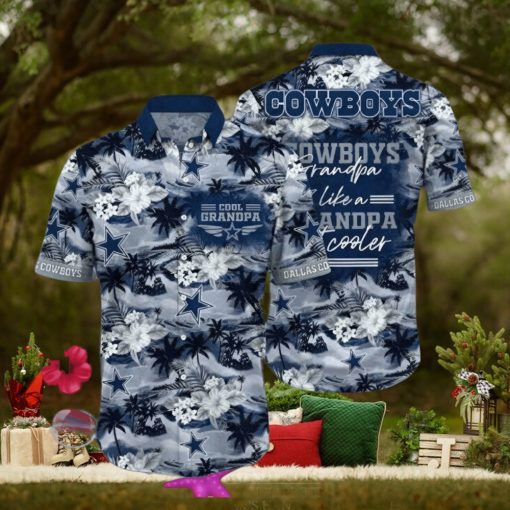 NFL Dallas Cowboys Hawaiian Shirt For Grandparent New