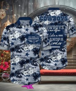 NFL Dallas Cowboys Hawaiian Shirt For Grandparent New