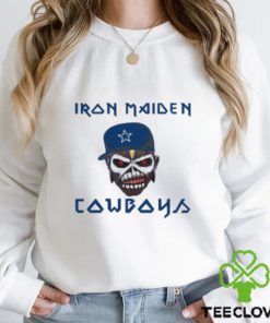 NFL Dallas Cowboys Iron Maiden Rock Band T Shirt