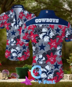 NFL Dallas Cowboys Logo Hawaiian Shirt N