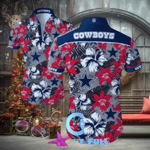 NFL Dallas Cowboys Logo Hawaiian Shirt N