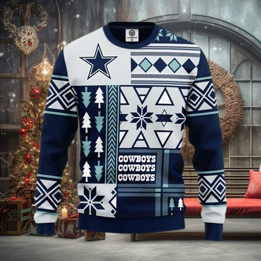 NFL Dallas Cowboys New Season Fun Ugly Christmas 3D Sweater