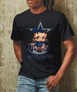 NFL Dallas Cowboys T Shirt Betty Boop Football Tshirt