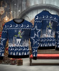 NFL Dallas Cowboys The Grinch Christmas Ugly Sweater