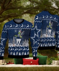 NFL Dallas Cowboys The Grinch Christmas Ugly Sweater