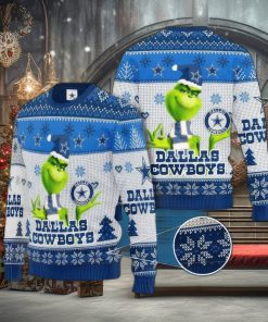 NFL Dallas Cowboys The Grinch Ugly Xmas Sweater