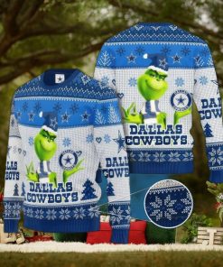 NFL Dallas Cowboys The Grinch Ugly Xmas Sweater