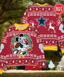 NFL Dallas Cowboys x Mickey Mouse Christ Ugly Sweater