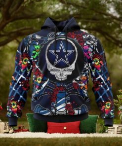 NFL Dallas Cowboysls Mix Grateful Dead, Personalized Name & Number Specialized Concepts Kits 3D Hoodie