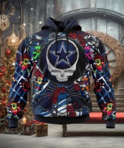 NFL Dallas Cowboysls Mix Grateful Dead, Personalized Name & Number Specialized Concepts Kits 3D Hoodie