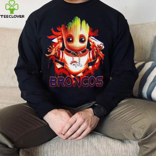 NFL Denver Broncos Baby Groot hoodie, sweater, longsleeve, shirt v-neck, t-shirt