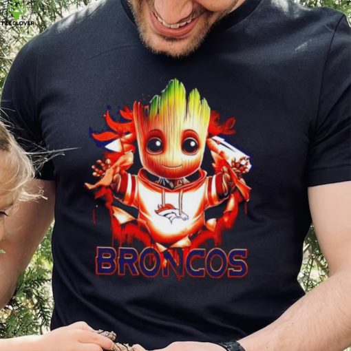 NFL Denver Broncos Baby Groot hoodie, sweater, longsleeve, shirt v-neck, t-shirt