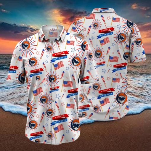 NFL Denver Broncos Grateful Dead Hawaiian Shirt, Grateful Dead Hawaiian Shirt