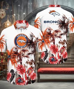 NFL Denver Broncos Hawaii Shirt Palm Tree Aloha Shirt For Fans