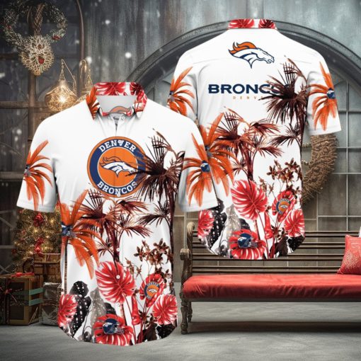 NFL Denver Broncos Hawaii Shirt Palm Tree Aloha Shirt For Fans