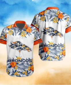 NFL Denver Broncos Hawaiian Shirt Special Floral Tropical Team Spirit