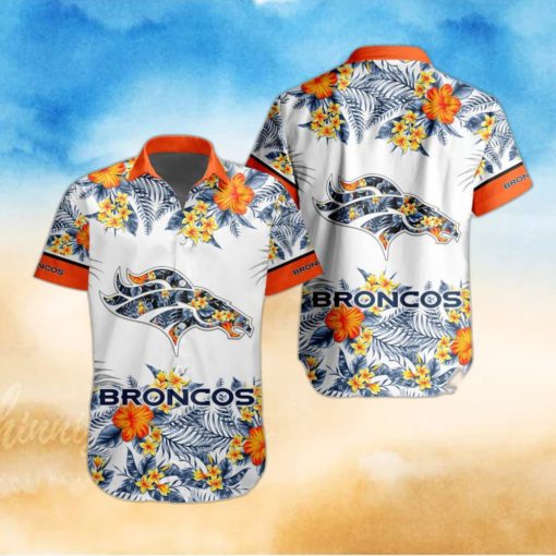 NFL Denver Broncos Hawaiian Shirt Special Floral Tropical Team Spirit