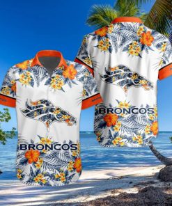 NFL Denver Broncos Hawaiian Shirt Special Floral Tropical Team Spirit