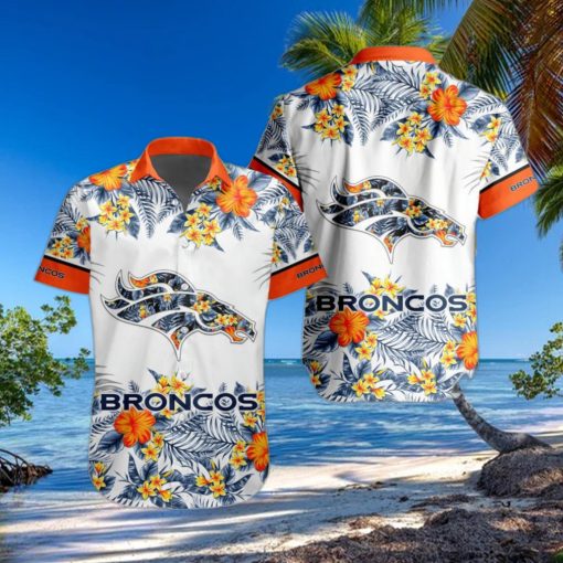 NFL Denver Broncos Hawaiian Shirt Special Floral Tropical Team Spirit