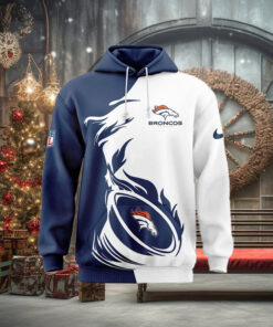 NFL Denver Broncos Luxury Pullover Hoodie