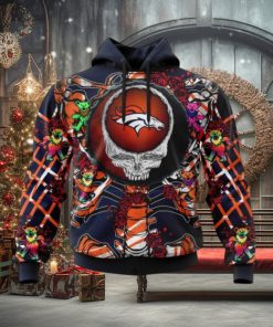 NFL Denver Broncos Mix Grateful Dead, Personalized Name & Number Specialized Concepts Kits 3D Hoodie