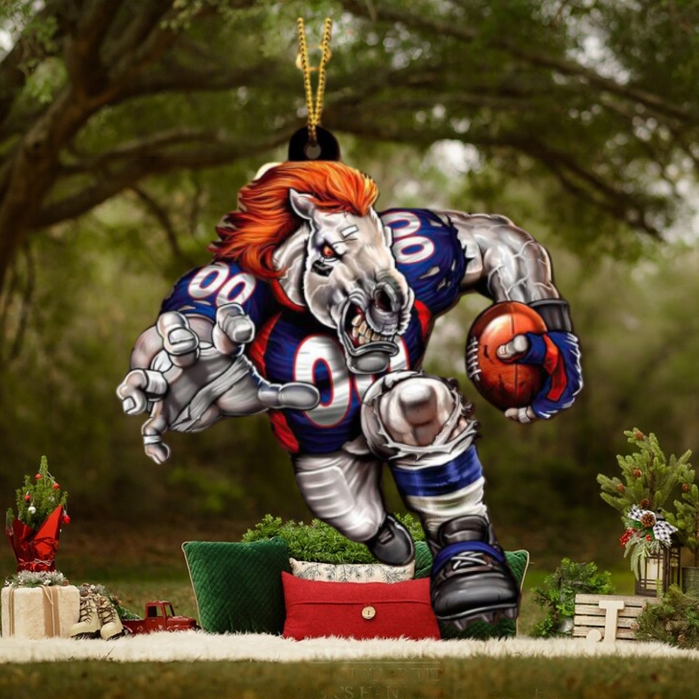 NFL Denver Broncos Sport Ornament 2023 Christmas Tree Decorations NFL Denver Broncos Sport Ornament 2023 Christmas Tree Decorations