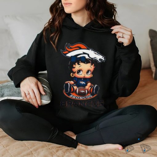 NFL Denver Broncos T Shirt Betty Boop Football Thoodie, sweater, longsleeve, shirt v-neck, t-shirt