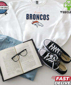 NFL Denver Broncos Team Logo T Shirt 3 NFL Denver Broncos Team Logo T Shirt