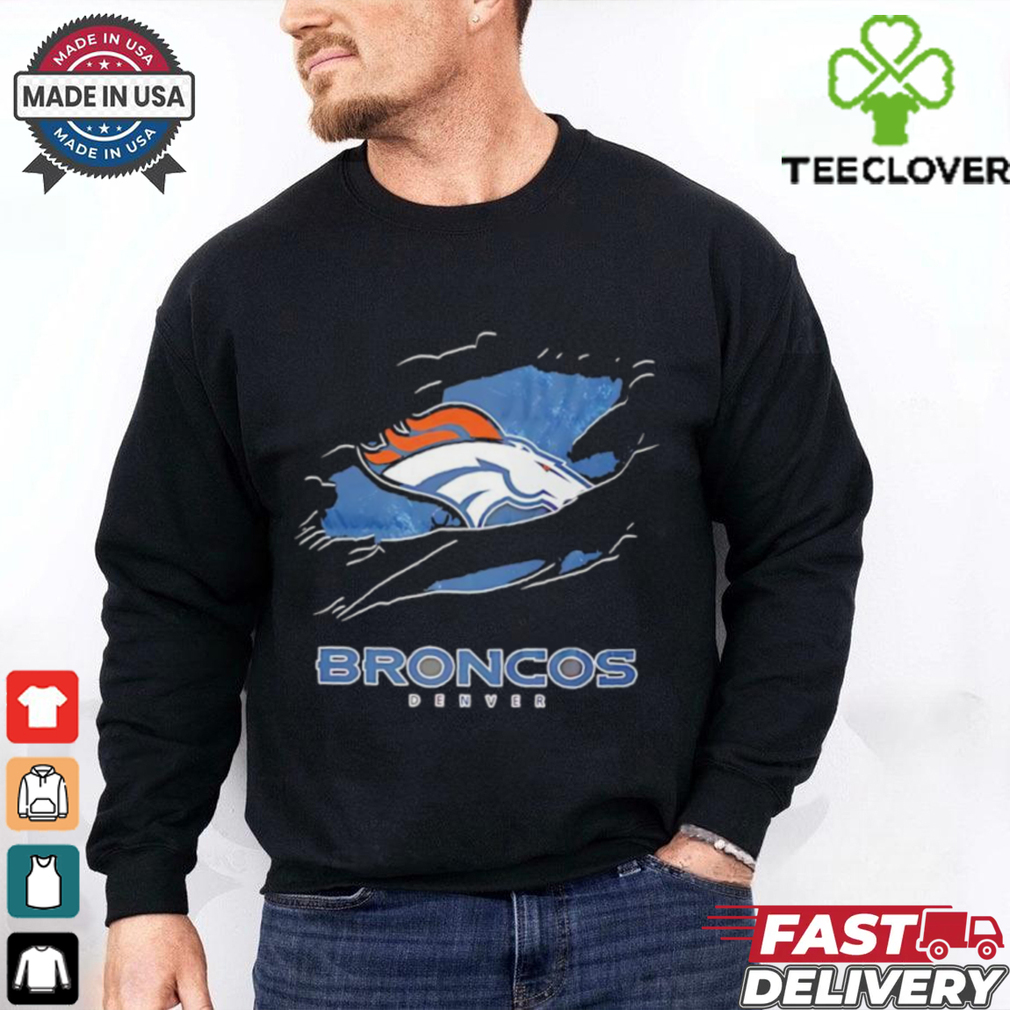 NFL Denver Broncos inside me scratches shirt NFL Denver Broncos inside me scratches shirt