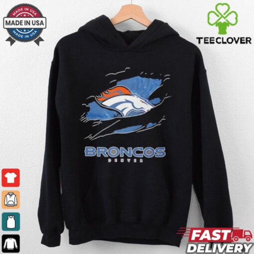 NFL Denver Broncos inside me scratches shirt