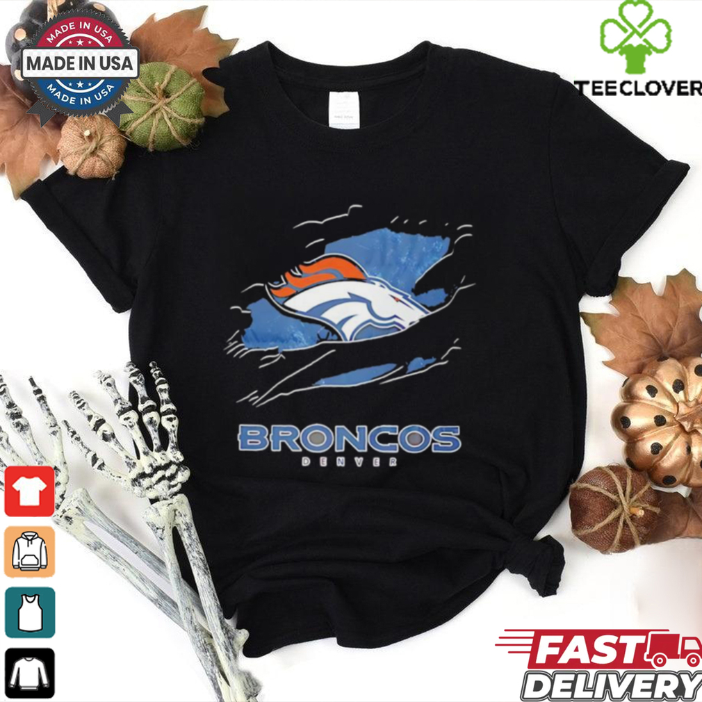 NFL Denver Broncos inside me scratches shirt NFL Denver Broncos inside me scratches shirt
