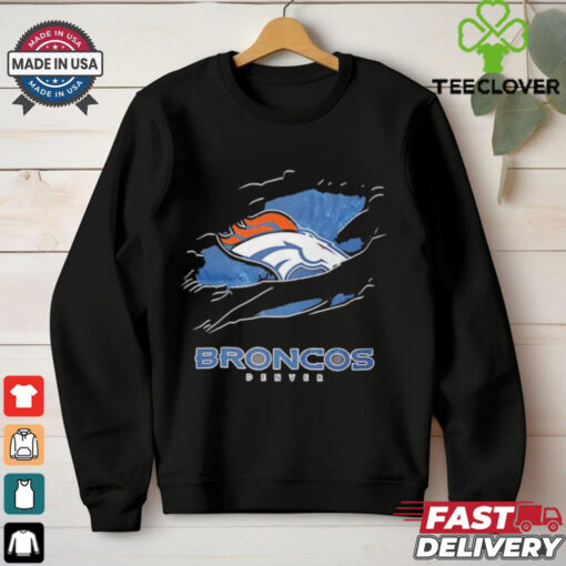 NFL Denver Broncos inside me scratches shirt