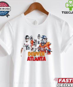 NFL Denver Broncos vs. Atlanta Falcons Sunday 11 17 2024 NFC South Players T shirt