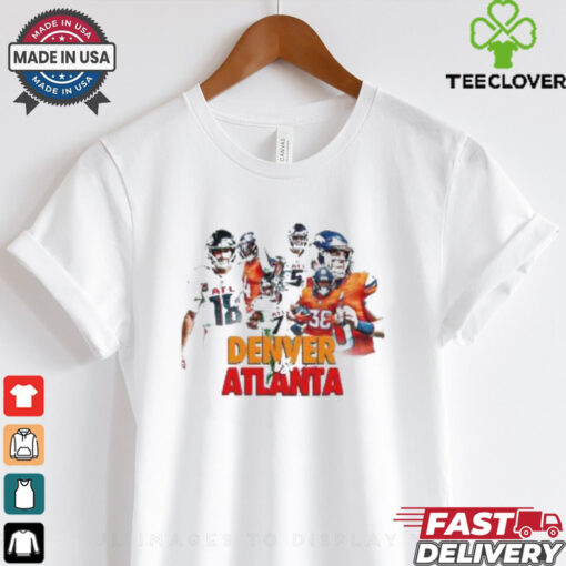NFL Denver Broncos vs. Atlanta Falcons Sunday 11 17 2024 NFC South Players T shirt