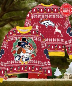NFL Denver Broncos x Mickey Mouse Christ Ugly Sweater