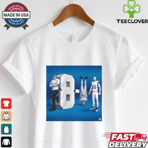 NFL Detroit Lions Are 8 – 1 Houston Texas Amon Ra St. Brown Headstand Celly Poster T Shirt