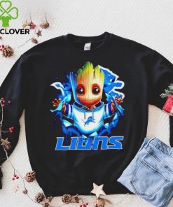 NFL Detroit Lions Baby Groot hoodie, sweater, longsleeve, shirt v-neck, t-shirt