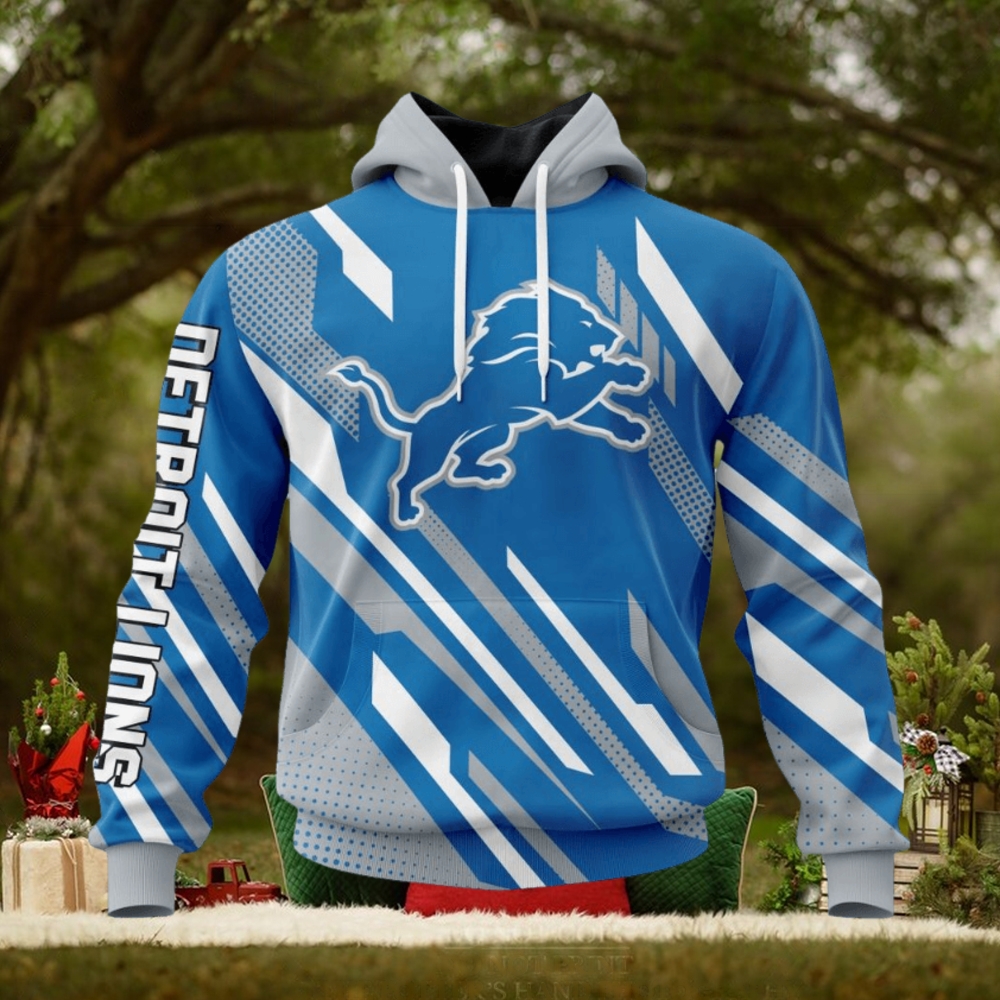 NFL Detroit Lions Custom Name Number MotoCross Concept Pullover Hoodie NFL Detroit Lions Custom Name Number MotoCross Concept Pullover Hoodie