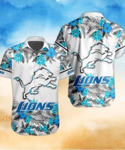 NFL Detroit Lions Hawaiian Shirt Special Floral Tropical Team Spirit