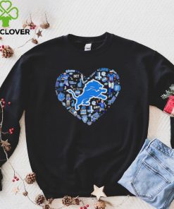 NFL Detroit Lions Heart I Love Detroit Lions Football hoodie, sweater, longsleeve, shirt v-neck, t-shirt