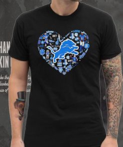 NFL Detroit Lions Heart I Love Detroit Lions Football hoodie, sweater, longsleeve, shirt v-neck, t-shirt