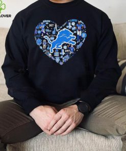 NFL Detroit Lions Heart I Love Detroit Lions Football hoodie, sweater, longsleeve, shirt v-neck, t-shirt