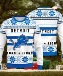 NFL Detroit Lions New Style Knitted Ugly Christmas Sweater Great Gift For Fans