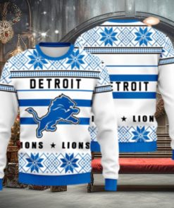 NFL Detroit Lions New Style Knitted Ugly Christmas Sweater Great Gift For Fans