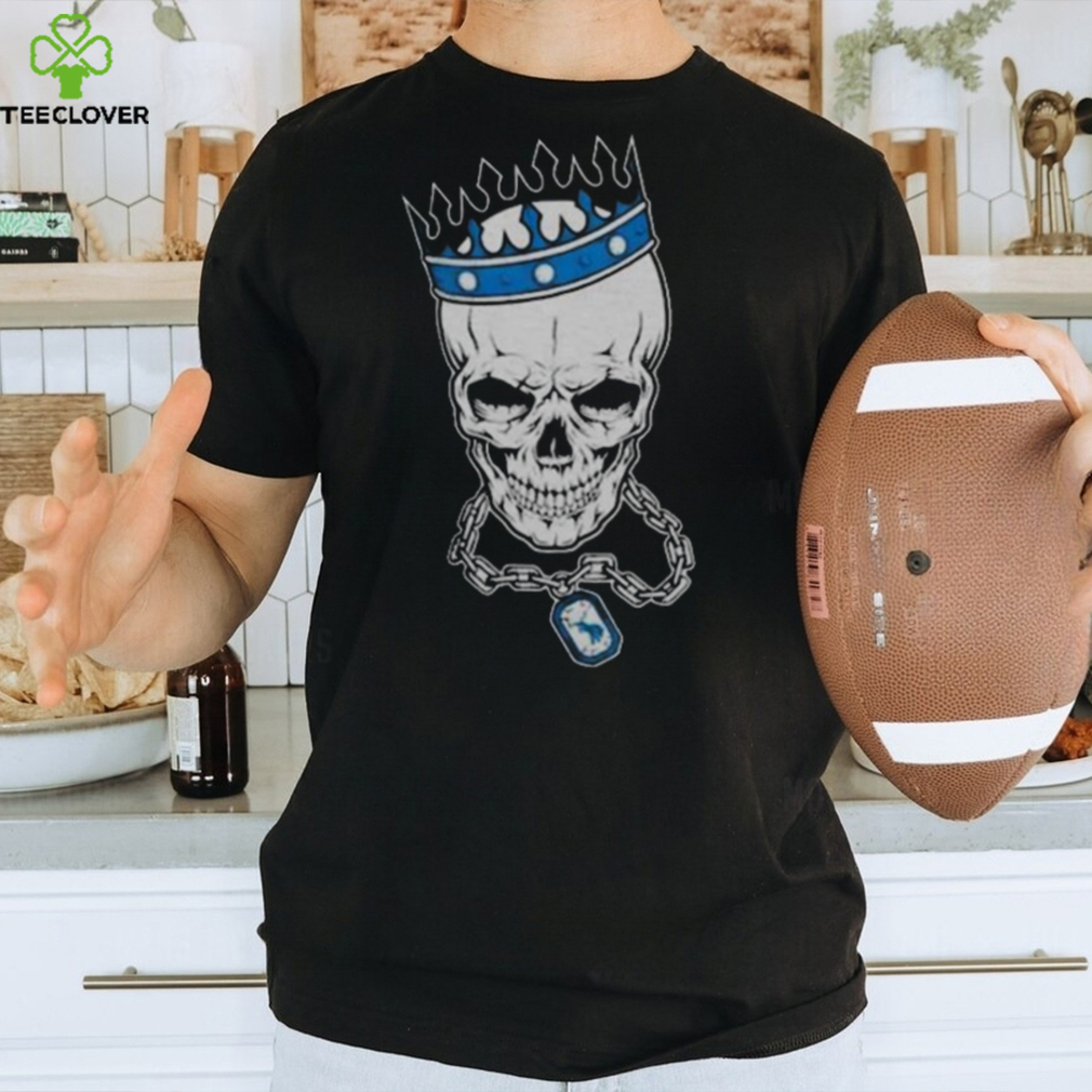 NFL Detroit Lions Skull Rock With Crown 2023 T-Shirts, hoodie